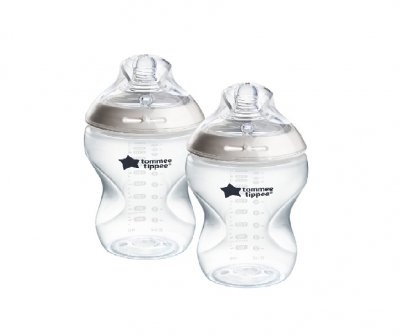 Tommee Tippee C2N 2ks transparentní 340ml