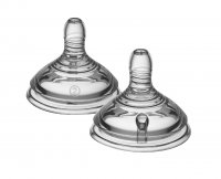 Tommee Tippee C2N Náhradní savička střední průtok 3m+ 2 ks