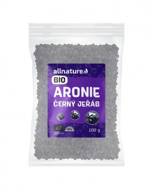 Allnature Aronie černý jeřáb Bio 100 g