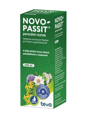 NOVO-PASSIT 77,5MG/ML+40MG/ML POR SOL 1X200ML