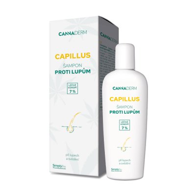 Cannaderm Capillus šampon proti lupům 150ml
