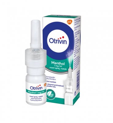 Otrivin Menthol 0,1% nosní sprej 10 ml