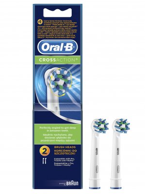 Oral-B EB 50-2 CROSS ACTION Náhradní kartáček náhradní kartáček 2 ks