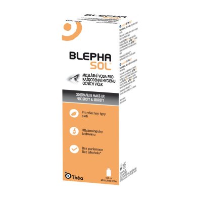 Blephasol Micelární voda pro hygienu citlivých očních víček 100 ml