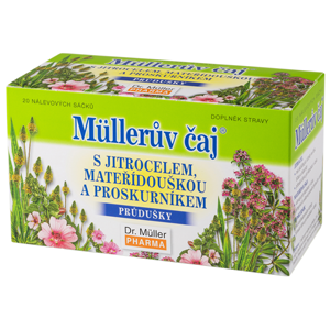Dr. Müller Müllerův čaj průduškový porcovaný čaj 20 sáčků