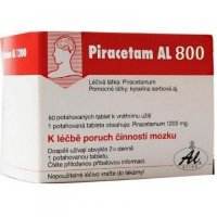 Piracetam AL 800 mg 60 potahovaných tablet