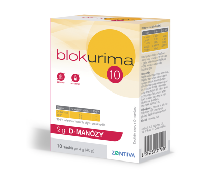 BLOKURIMA Blokurima 2g D-manózy 10 x 4 g