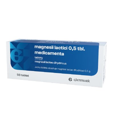 GLENMARK Magnesii Lactici 0.5g 100 tablet 100 ks