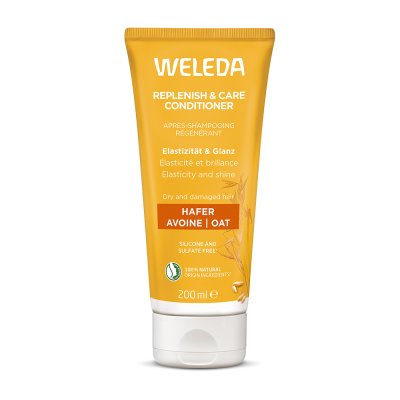 Weleda Ovesný regenerační kondicionér pro suché a poškozené vlasy 200 ml