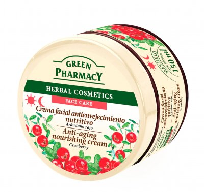 Green Pharmacy Anti-Aging Brusinka výživný krém 150 ml