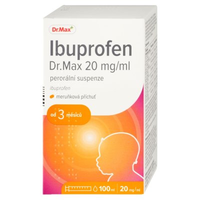 Dr. Max Ibuprofen 20 mg/ml perorální suspenze 100 ml