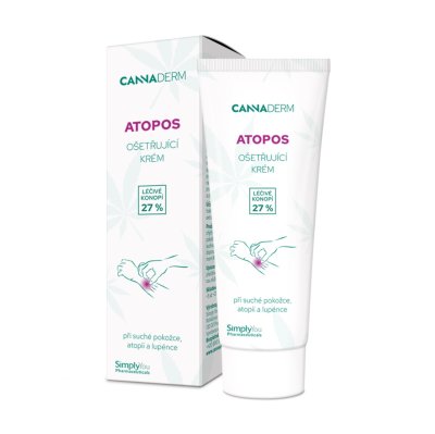 Cannaderm Atopos Ošetřující krém 75 ml