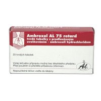 Ambroxol AL 75 retard 20 tvrdých tobolek