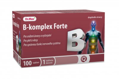 Dr.Max B-komplex Forte 100 Tablet Cena Od 169 Kč | Nonstop Lékarna