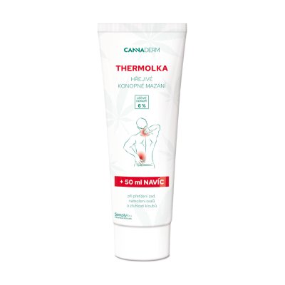 Cannaderm Thermolka hřejivé konopné mazání 250 ml