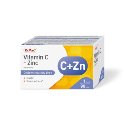 Dr.Max Vitamin C + Zinek 90 tablet