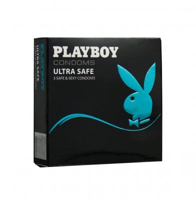 Playboy Extra Safe kondomy 3 ks