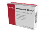 Carbo medicinalis SANO 20 kapslí