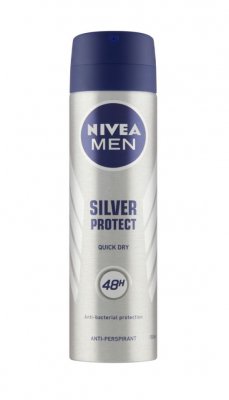 Nivea Men Silver Protect antiperspirant ve spreji pro muže 150 ml