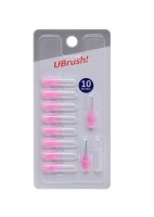 UBrush! Mezizubní kartáček 0,7 mm růžový 10 ks