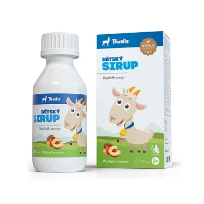 Bioalis Dětský sirup S Kolostrem a vitamíny 120 ml