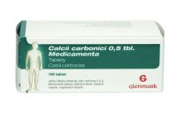 Medicamenta Calcii Carbonici 0,5 100 tablet
