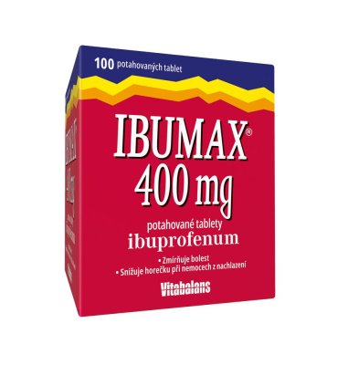 IBUMAX 400MG TBL FLM 100