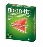 Nicorette Invisipatch 25 mg/16 h transdermální náplast 7 ks