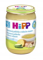 HiPP POLÉVKY BIO Zeleninová s telecím m. 190 g