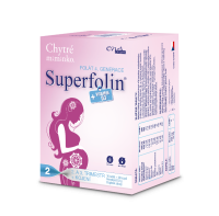 Chytré miminko Superfolin 2 MAMA 30 tablet + 30 kapslí