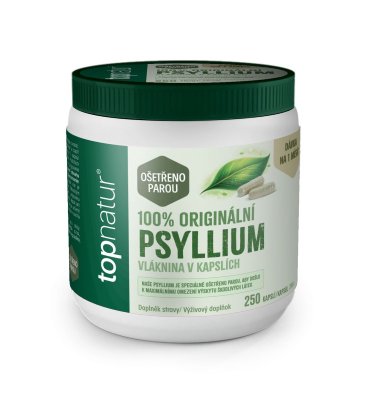 Topnatur Psyllium 250 kapslí