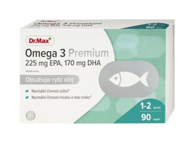 Dr. Max Omega 3 Premium 90 kapslí