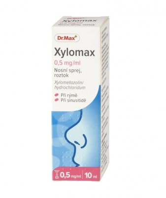 Dr.Max Xylomax 0,5 mg/ml nosní sprej 10 ml