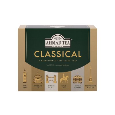 Ahmad Tea Classical porcovaný čaj 6 x 10 sáčků