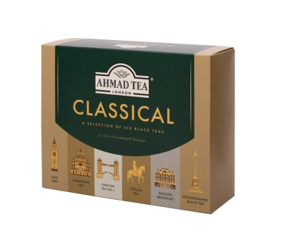 Ahmad Tea Classical porcovaný čaj 6 x 10 sáčků