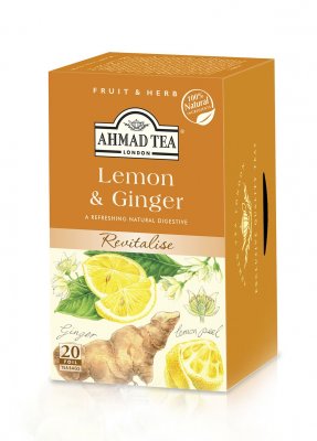 Ahmad Tea Citron & Zázvor porcovaný čaj 20 x 2 g