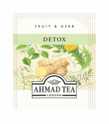 Ahmad Tea Detox tea porcovaný čaj 20 sáčků