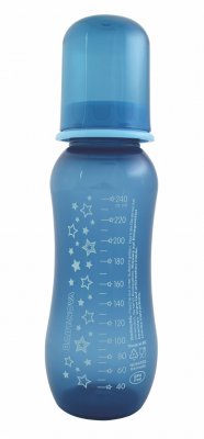 Baby Nova Láhev plastová jednobarevná 240 ml 1 ks