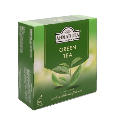 Ahmad Tea Green Tea porcovaný čaj 100 x 2 g