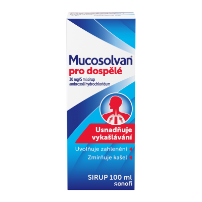 Mucosolvan pro dospělé sirup 100 ml