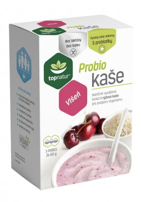 Topnatur Probio višeň kaše 3x60 g