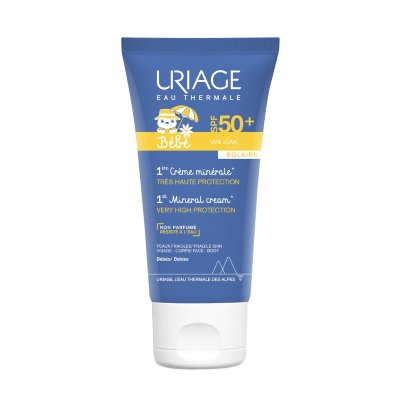 Uriage Bébé Minerální krém pro nejmenší SPF 50+ 50 ml