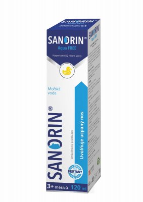 SANORIN Aqua Free nosní sprej 120 ml