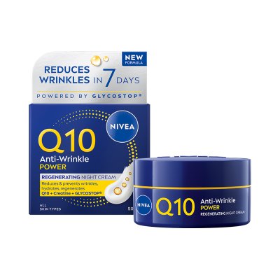 Nivea Q10 Power regenerační noční krém proti vráskám 50 ml