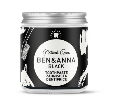 Ben & Anna Přírodní zubní pasta na bělení zubů s aktivním uhlím Activated Charcoal 100 ml
