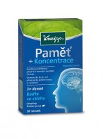 Kneipp Paměť + Koncentrace 30 tobolek
