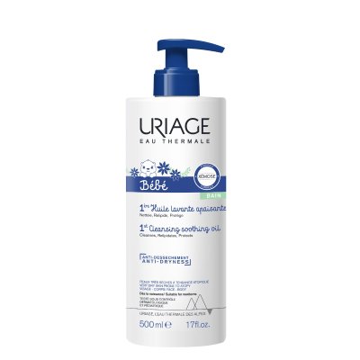 Uriage Bébé Zklidňující čisticí olej 500 ml