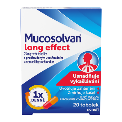 MUCOSOLVAN LONG EFFECT - 75MG CPS PRO 20