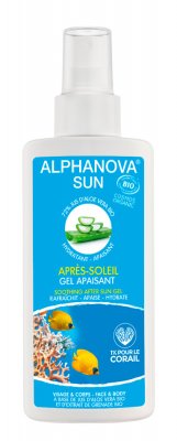 Alphanova SUN BIO Zklidňující gel po opalování 125 ml