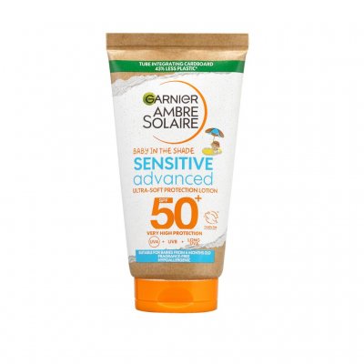 Garnier Ambre Solaire Kids Sensitive Advanced SPF50+ opalovací mléko pro citlivou dětskou pokožku 50 ml